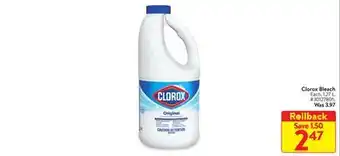 Walmart Clorox bleach offer