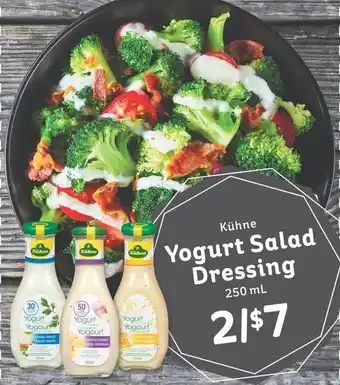 IGA Kühne Yogurt Salad Dressing 250ml offer
