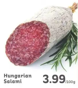 IGA Hungarian Salami offer