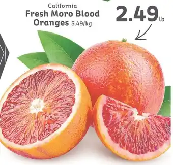 IGA California Fresh Moro Blood Oranges offer