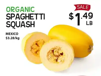 Pomme Natural Market ORGANIC SPAGHETTI SQUASH offer