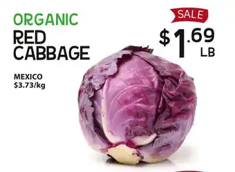 Pomme Natural Market ORGANIC RED CABBAGE offer