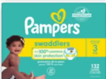 Walmart Pampers swaddlers huge diapers offer