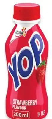 Walmart Yop drinkable yogurt offer
