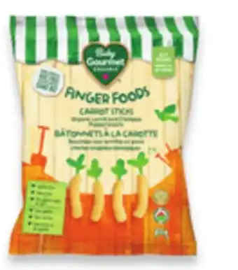 Walmart Baby gourmet organic snacks offer