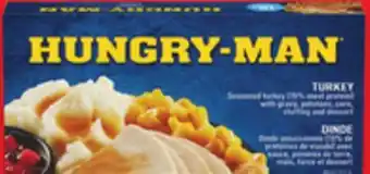 Walmart Hungry-man frozen entrees offer