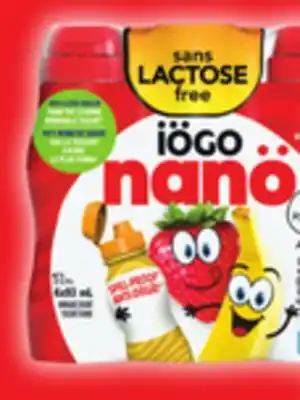 Walmart Iogo nano drinkable yogurt offer
