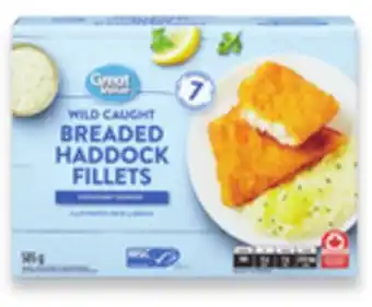 Walmart Great value breaded fish offer