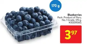 Walmart Blueberries offer
