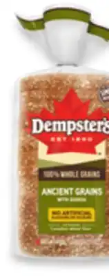 Walmart Dempster's grain bread offer