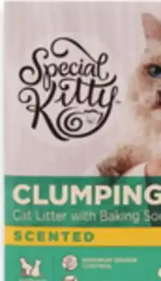 Walmart Special kitty clumping cat litter offer