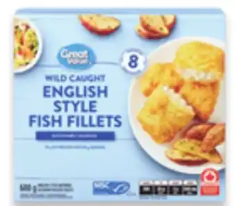 Walmart Great value battered fish offer