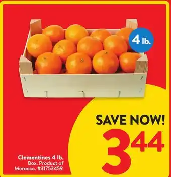 Walmart Clementines offer