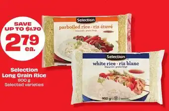 Metro Selection long grain rice offer