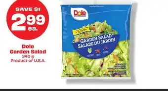 Metro Dole garden salad offer