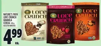 Metro Nature's path love crunch granola cereal offer