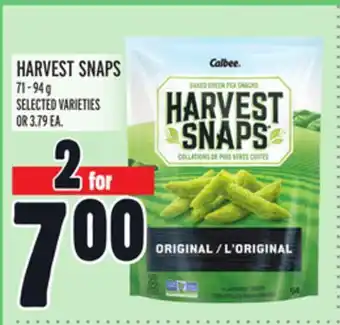 Metro Harvest snaps offer