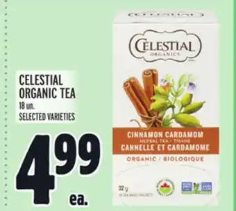 Metro Celestial organic tea offer