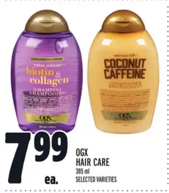 Metro Ogx hair care offer