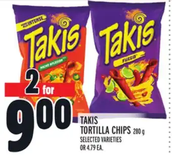 Metro Takis tortilla chips offer