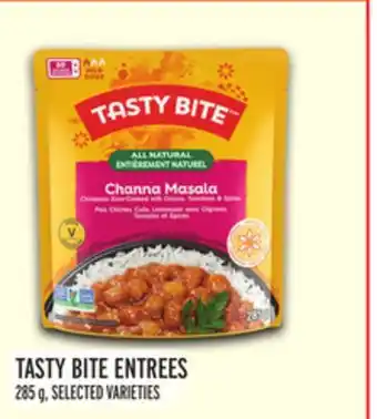 Metro Tasty bite entrees offer