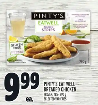 Metro Pinty's eat well breaded chicken offer