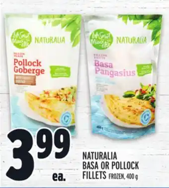 Metro Naturalia basa or pollock fillets offer