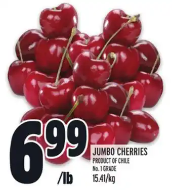 Metro Jumbo cherries offer