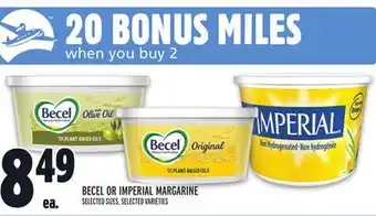 Metro Becel or imperial margarine offer