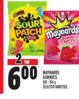 Metro Maynards gummies offer