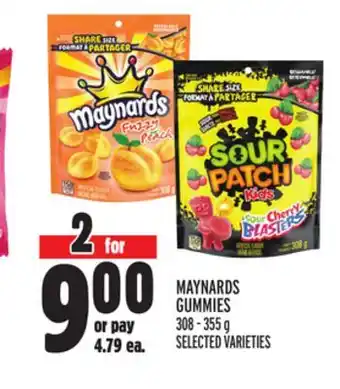 Metro Maynards gummies offer