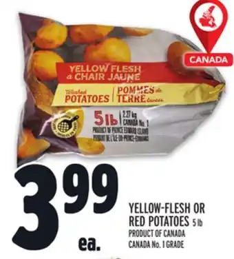 Metro Yellow-flesh or red potatoes offer