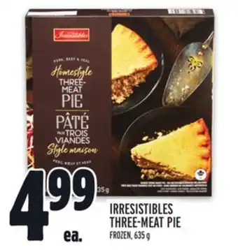 Metro Irresistibles three-meat pie offer