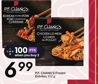 Sobeys Frozen entrées offer
