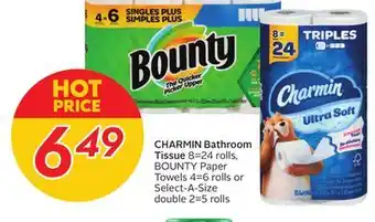 Sobeys Bathroom tissue offer