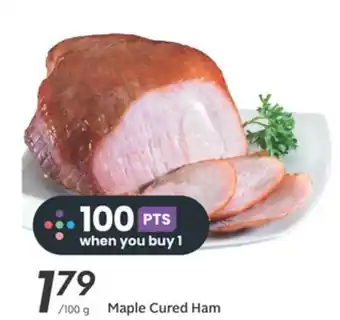Sobeys Maple cured ham offer