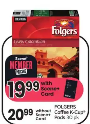 Sobeys Coffee k-cup pods offer