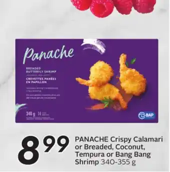 Sobeys Crispy calamari or breaded, coconut, tempura or bang bang shrimp offer
