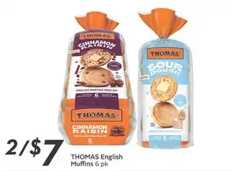 Sobeys English muffins offer