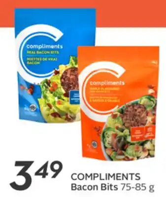 Sobeys Compliments bacon bits offer