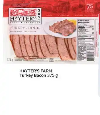 Sobeys Turkey bacon offer