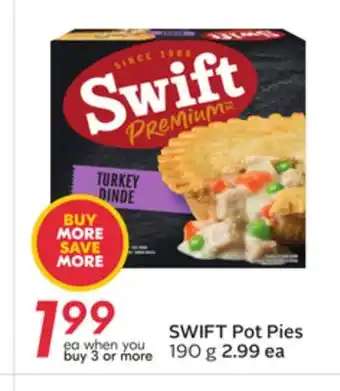 Sobeys Pot pies offer