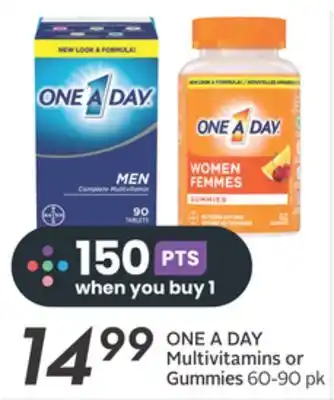 Sobeys Multivitamins or gummies offer