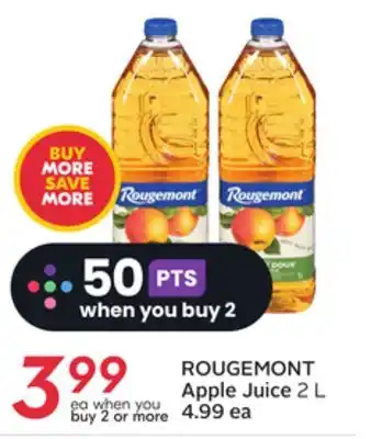 Sobeys Apple juice offer