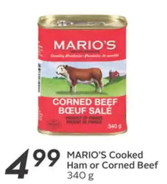 Sobeys Cooked ham or corned beef offer