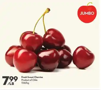 Longo's Fresh sweet cherries offer