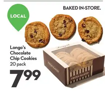 Longo's Longo's chocolate chip cookies offer
