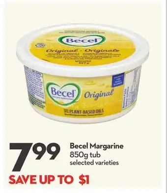 Longo's Becel margarine offer