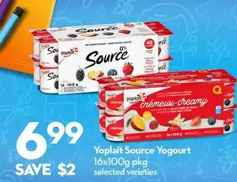 Longo's Yoplait source yogourt offer
