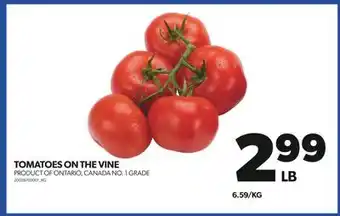 Real Canadian Superstore Tomatoes on the vine offer
